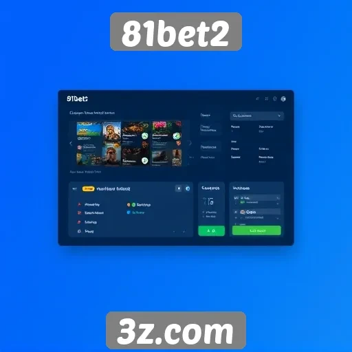 Interface e experiência do usuário no 81bet2